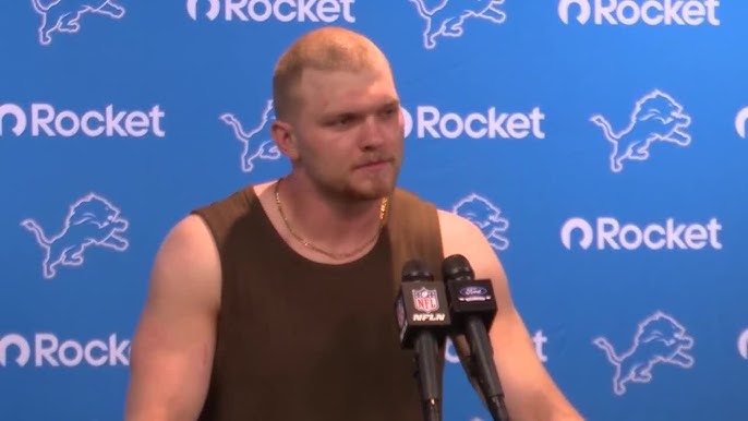 Interview: Aidan Hutchinson speaks after win over Cleveland; "That's how we do it here in DETROIT...