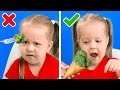 ALL FOOD IN ONE VIDEO! Food Challenges, Tik Tok Hacks, Funny Tricks By A PLUS SCHOOL