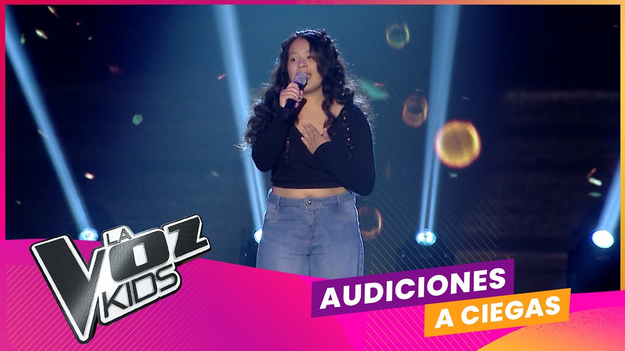 Diana Pío canta Ex de verdad | Audiciones a ciegas | La Voz Kids Uruguay 2023