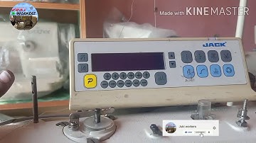 #short How to reset jack jk 2000a model sewing machine / jack sewing machine reset kasa karain