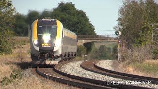 VIA Rail's New Fleet Train 63 - VIA 2203 Through Newtonville at 95mph! First Revenue Run to Toronto!