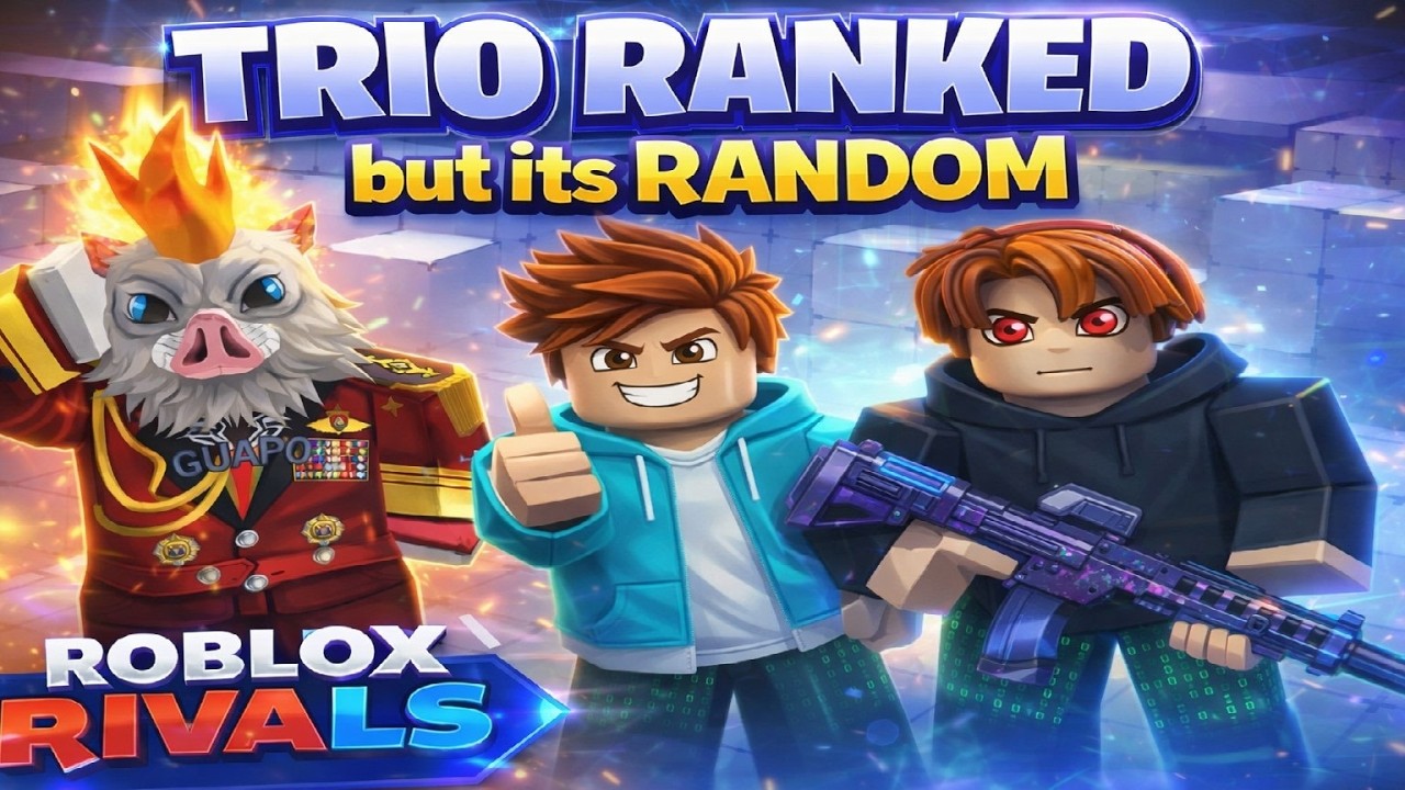 Roblox Rivals Random I Tried TRIO RANKED With RANDOM Teammates… ROBLOX RIVALS - YouTube
