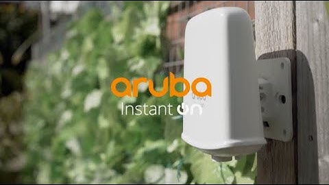 Aruba Instant On - Wi-Fi designed with small businesses in mind