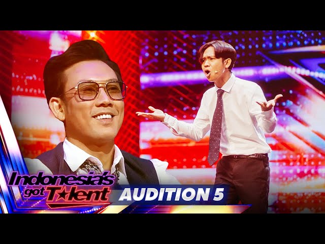 Judges Takjub! Sandi Berhasil Impersonate Berbagai Karakter Kartun - Indonesia's Got Talent 2023 class=