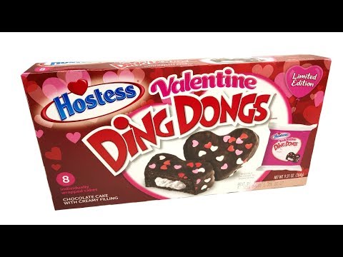 Hostess DingDong - Valentines Limited Edition Unwrapping ❤️