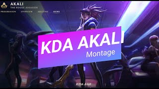 Kda Akali Montage