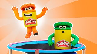 The Doh-Dohs Bounce To Space! | The Play-Doh Show | Play-Doh Official