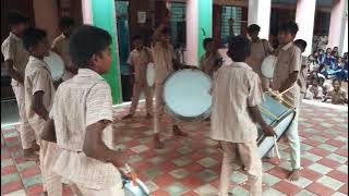 GHSS EPM-KALVI THIRUVILA 2023-8TH students-drum band set