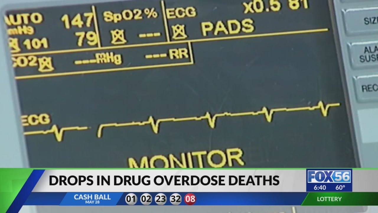 New data shows Kentucky drug overdose deaths decreasing