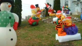My Christmas Inflatables Display 2007 Part 1