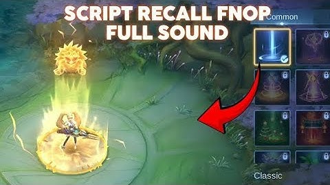 Script Recall FNOP Full Sound No Password | Patch Terbaru