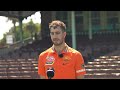 Scorchers Steven Eskinazi spoke to the media ahead of Perth’s clash with the Sydney Sixers