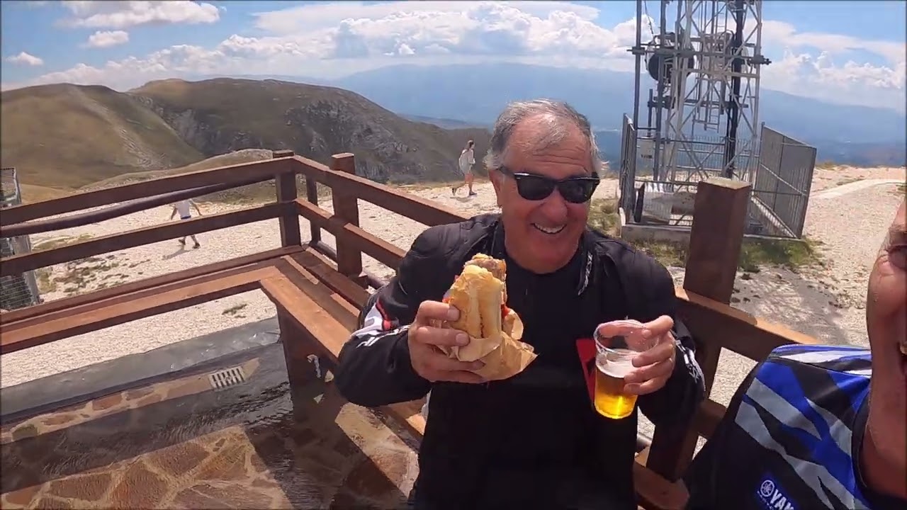 Campo Imperatore - Gran Sasso, in moto.   22-08-2024