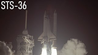 STS-36 | Space Shuttle Atlantis Launches from Complex 39A