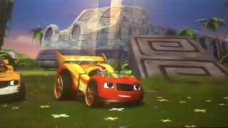 Blaze And The Monster Machinesblaze Vs. The Giant Snake But With Captions