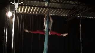 Aerial Silk - Legless Descend | Tecido Acrobático - Descida Afastada