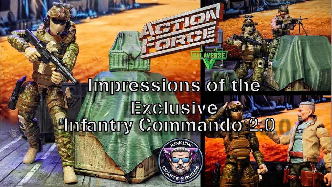 Updated & Upgraded!: Valaverse Action Force Exclusive "Infantry Commando 2.0" 