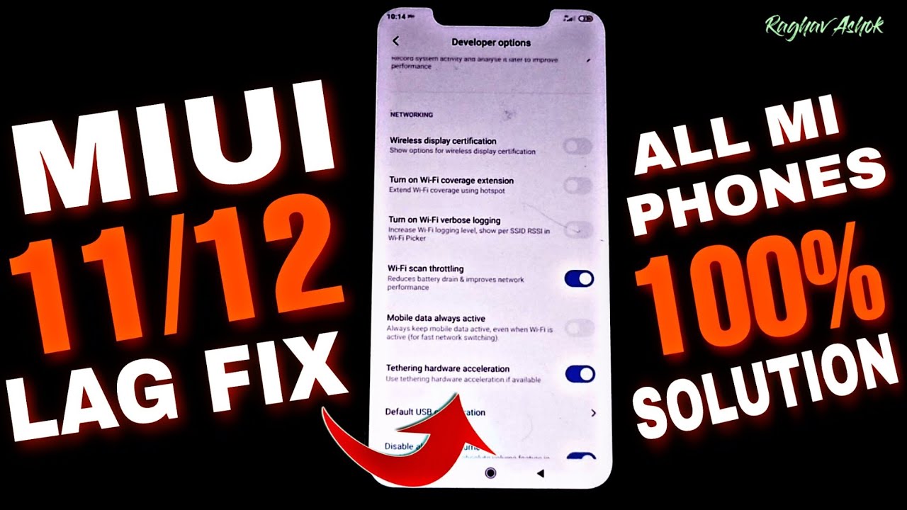 How To Fix Lag In Miui 11/12 | Networking Problem Solved | Miui 11/12 Optimisation | Raghav Ashok