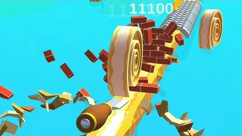 Spiral Roll game Max Level Gameplay (Android, iOS) Walkthrough Part 16 - Spiral Roll Level (56-58)