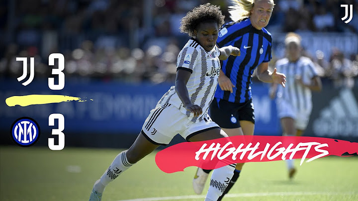 Six-goal Derby d'Italia thriller! ⚽️😱 | Juventus Women 3-3 Inter