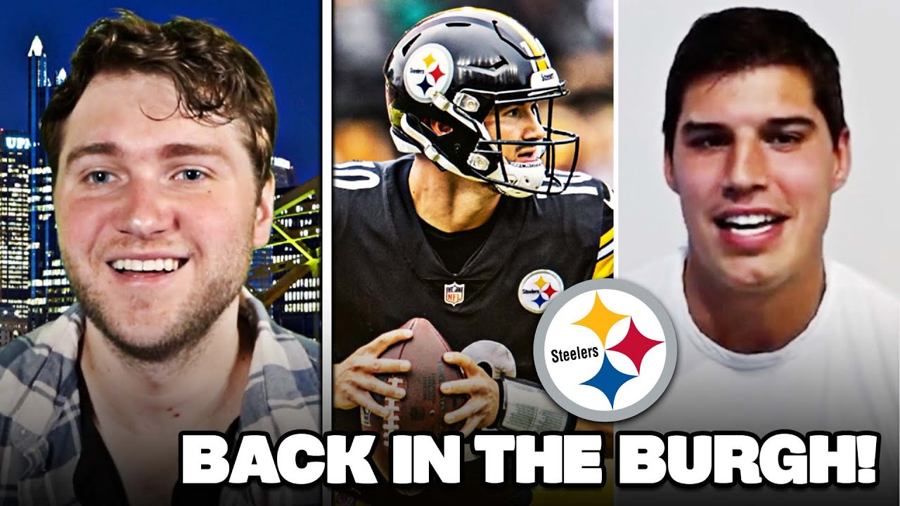 Mason Rudolph Talks Why He RETURNED to Pittsburgh + Mitch Trubisky's