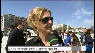 Servizio del TGR 090416 sui Referendum Sociali - M5S Pescara in prima linea