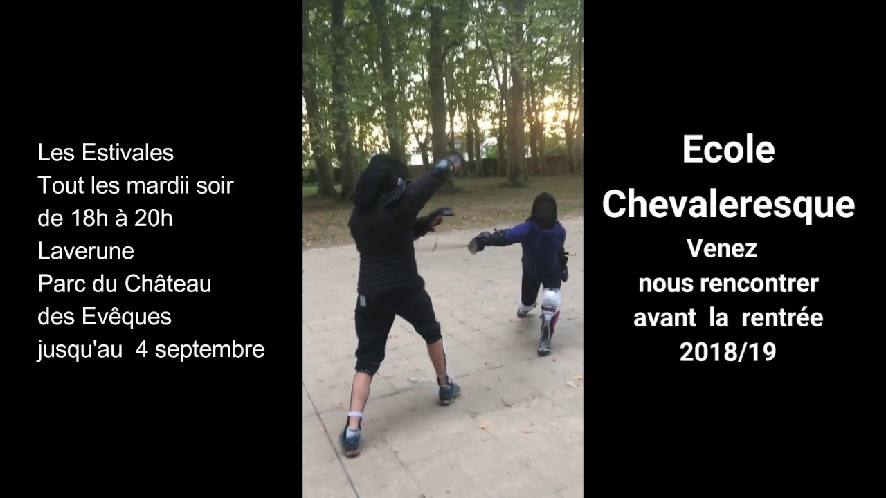 Estivales Ecole Chevaleresque AMHE Montpellier