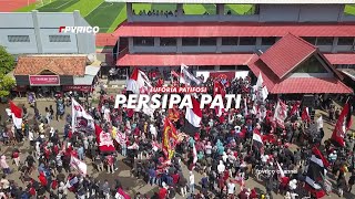 EUFORIA PATIFOSI ATAS KEMENANGAN PERSIPA PATI | SEWA DRONE PATI