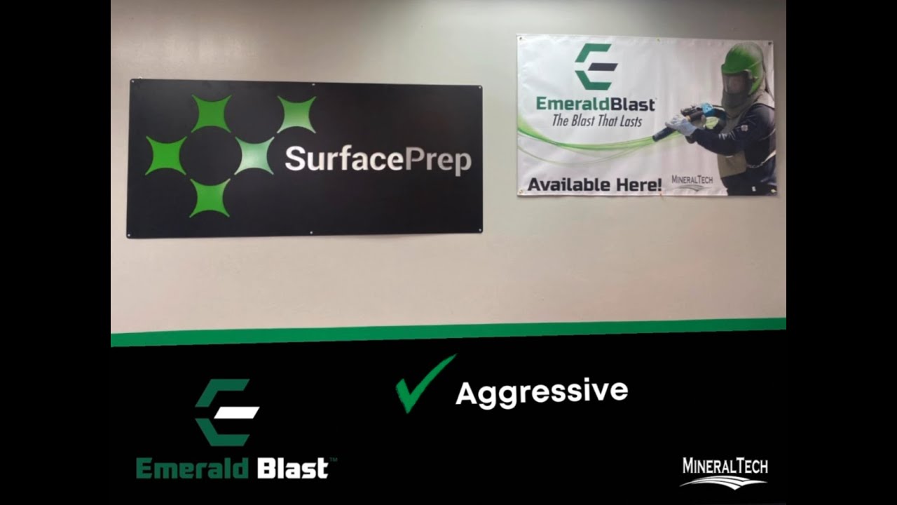 MineralTech Surface Prep Emerald Blast Distributor Animation YouTube