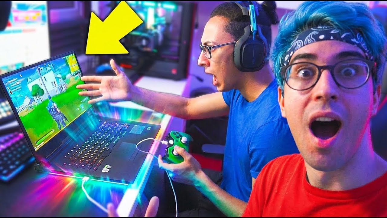 REGALO un PC ROG da GAMING a MIO FRATELLO per GIOCARE a FORTNITE w/@USSA