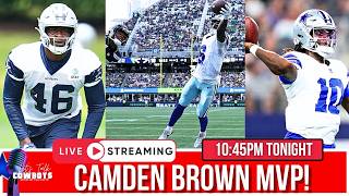 Cowboys Vs Seahawks Post Game Show Camden Brown Dominated