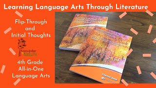 LEARNING LANGUAGE ARTS THROUGH LITERATURE || ALL-IN-ONE LANGUAGE ARTS 4TH GRADE || THE ORANGE BOOK