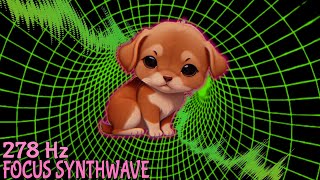 [278 Hz] Binaural Beats | Ambient Focus Music for Concentration, Deep Sleep, Controlling Thoughts