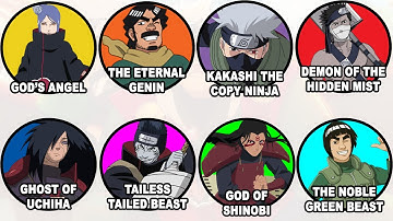 Every Title in Naruto Explained in  22 minutes.