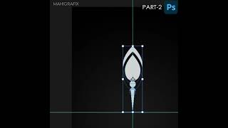 Mandala generation in Photoshop Part 2 #Shorts
