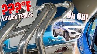 CERAMIC Coated Headers - Does it make a difference? + BUSTED by COPS