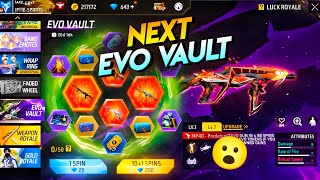 Next Evo Vault Event Free Fire 🤯🥳| free fire new event | ff new event | new event free fire