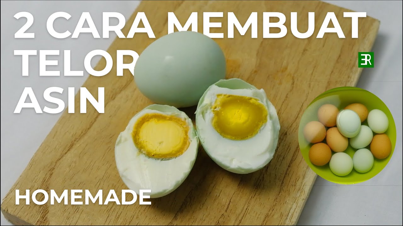 2 Cara Mudah Membuat Telur Asin Homemade dengan Alat Rumahan! - YouTube