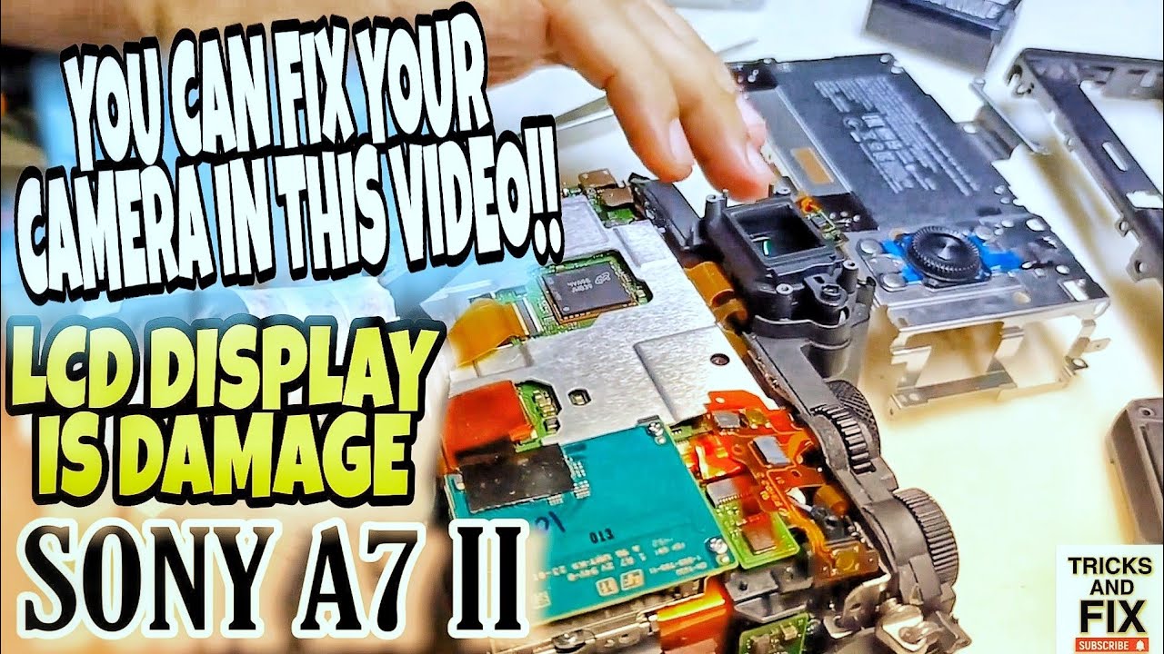 SONNY A7ll Broken Display SCREEN REPLACEMENT Disassembly sonny