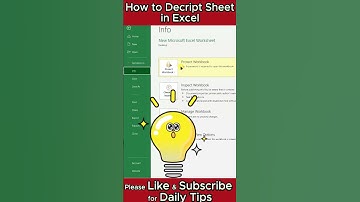 How to remove password from excel sheet #exceltips