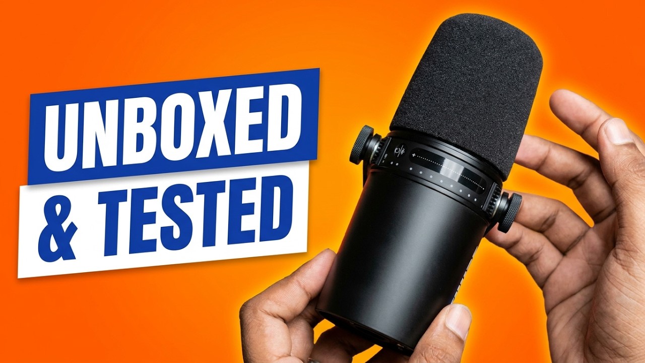 Shure MV7 Microphone Unboxing & Overview - Best Mic For YouTube/Podcast? 🤔
