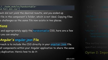 Why is my Angular application not picking up handsontable CSS?