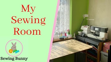 My Sewing Room Tour & Organisation Ideas