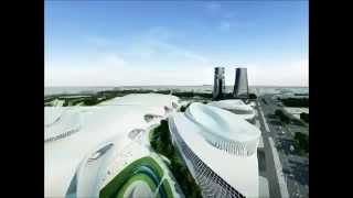 Cairo Expo City By Zaha Hadid | أرض القاهرة للمعارض تصميم زها حديد