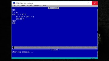 Episode 21: Displaying 1,12,123,12345,12345 pattern in QBASIC