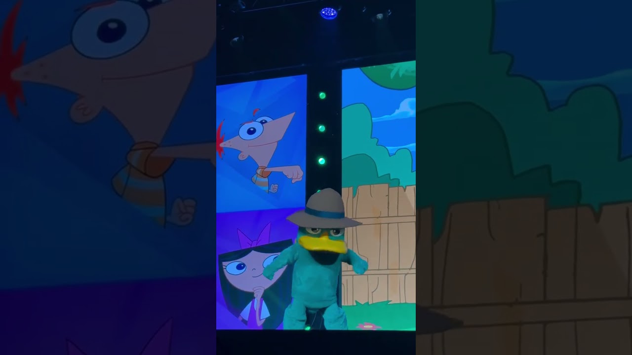 Phineas And Ferb - Perry The Platypus Meets Dan Povenmire and Jeff "Swampy" Marsh