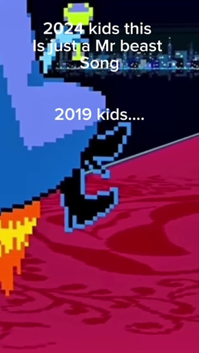 It is not just a Mr beast song #deltarune #pixel #animation