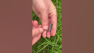 Stainless Steel Mini Folding Knife - Keychain EDC Pocket Knives, Portable, Survival Tools