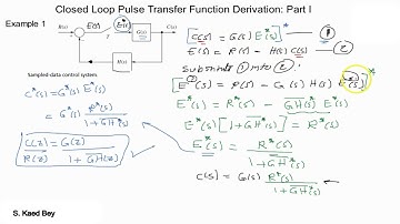 5. Part I-Closed Loop Pulse Transfer Function: Derivation and Challenges