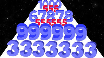 Merge Number Run Master (vs) Digit Shooter - ASMR Gameplay Freeplay, Math Game) New Update